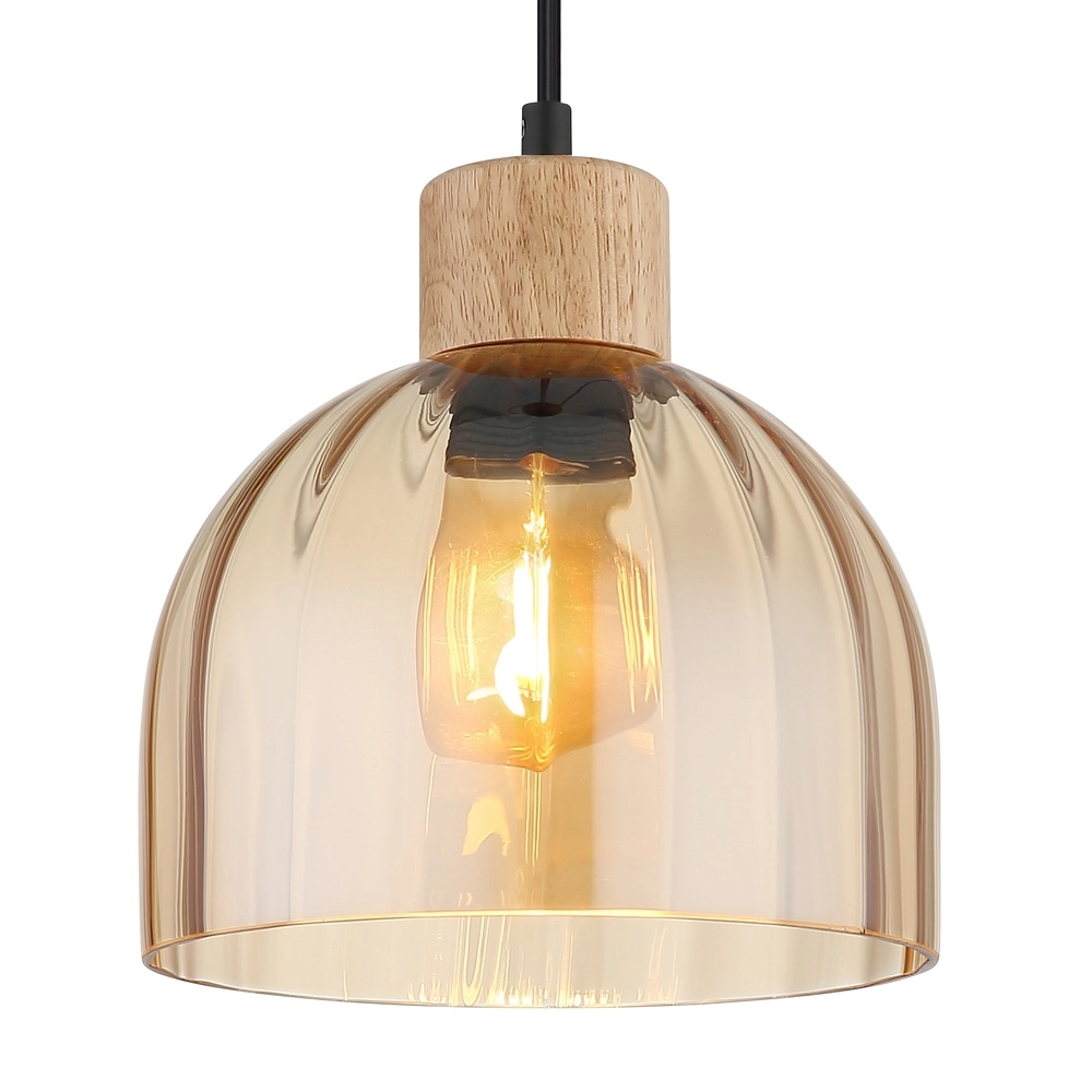 Lampe suspendue Swanson noir Ø 20cm Globo 9007371589647