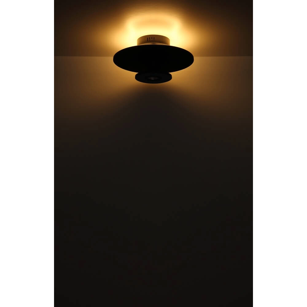 Plafonnier noir Carter Ø 38cm avec feutre Globo 9007371471744