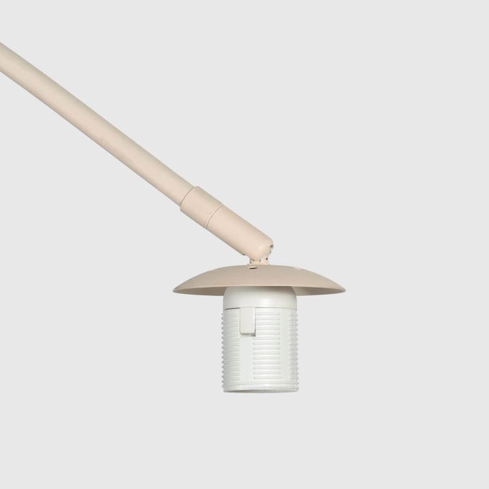 Lampe à arc Sparkled Light crème avec abat-jour blanc Ø 50cm Steinhauer 8712746179965