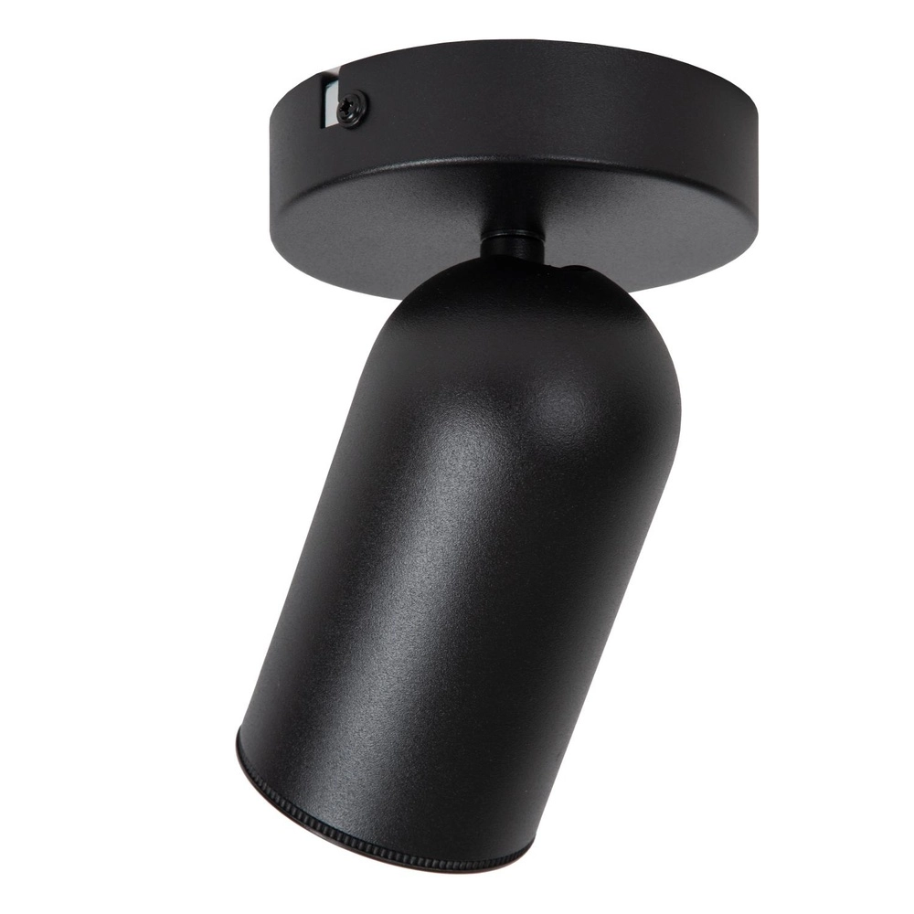 Projecteur de plafond Punch Noir simple Lucide 5411212134318