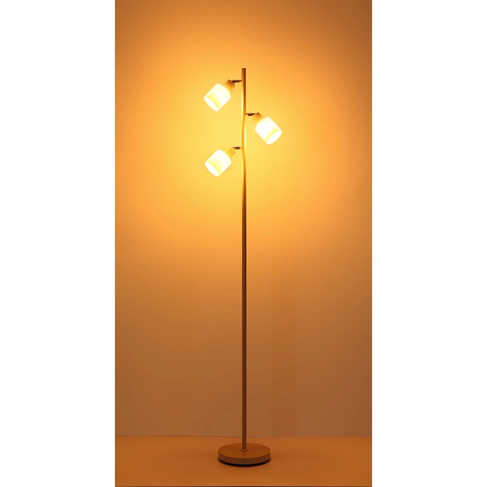 Lampadaire Trent brun sable Globo 9007371572977