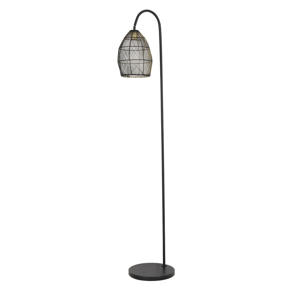 Lampe de pied Meya Noir Light & Living 8717807333287
