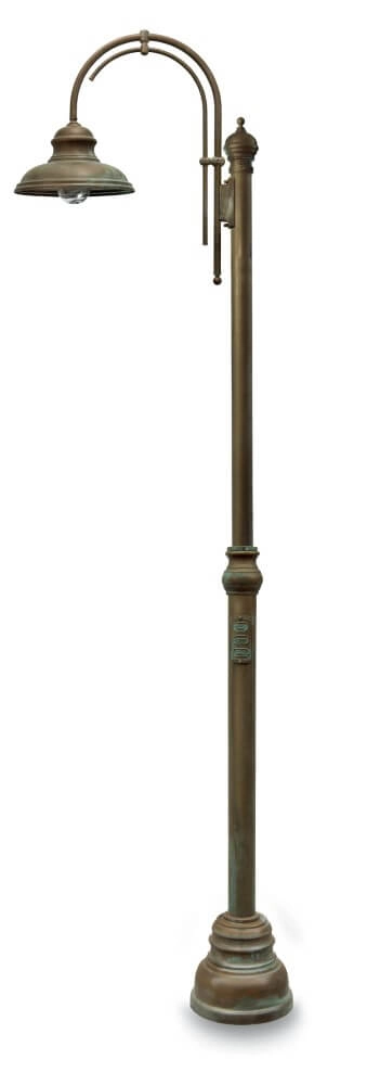 Lampe sur pied Mill M - laiton vieilli Lampe sur pied Mill M - laiton vieilli