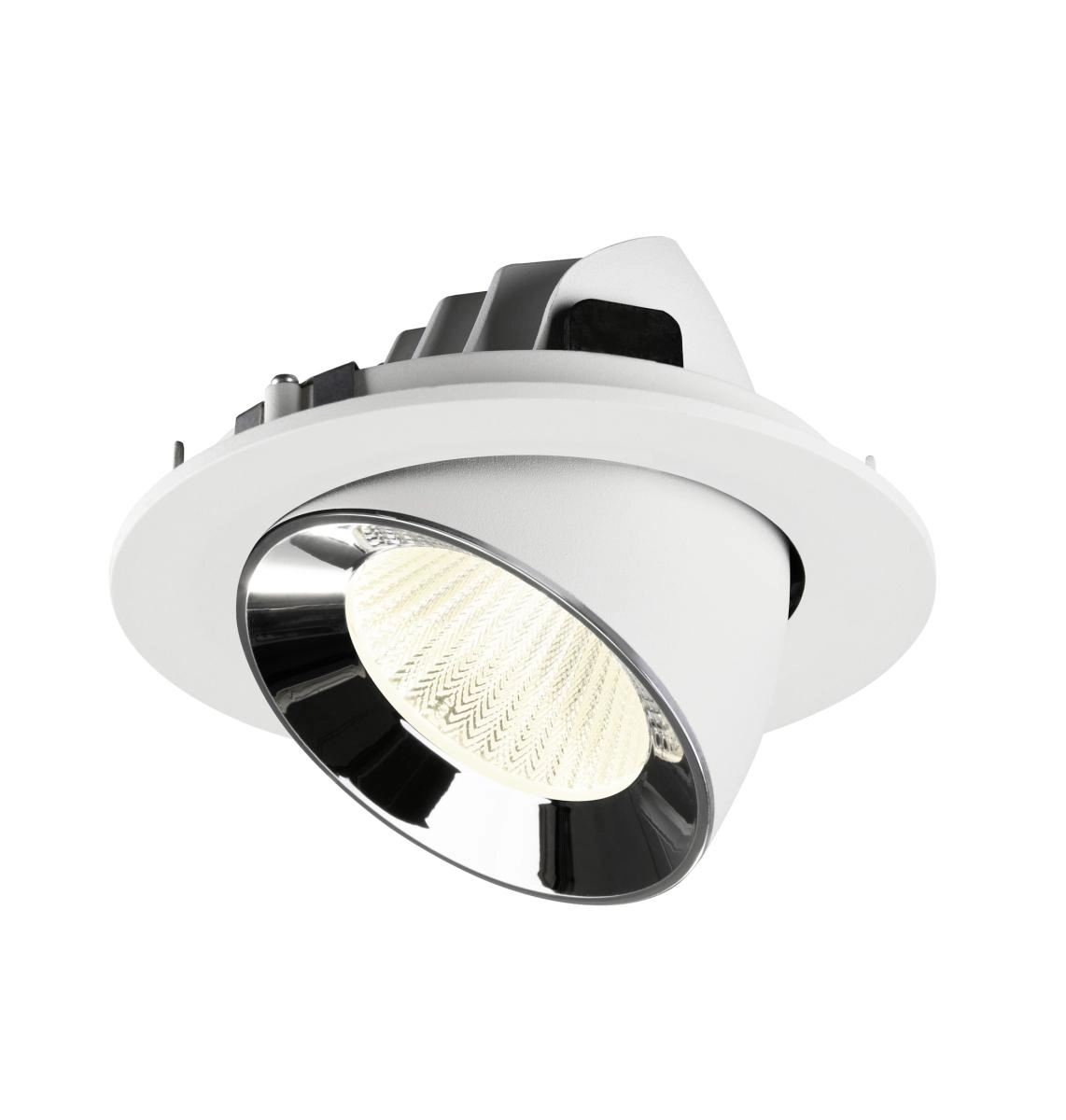 Spot encastré Numinos Gimble L blanc/chrome 4000K - 40 deg SLV 4024163310017