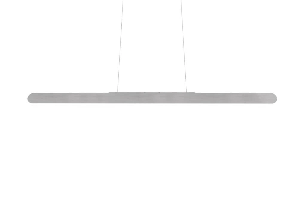 Lampe suspendue unique Helios métal brossé Trio 4017807597929