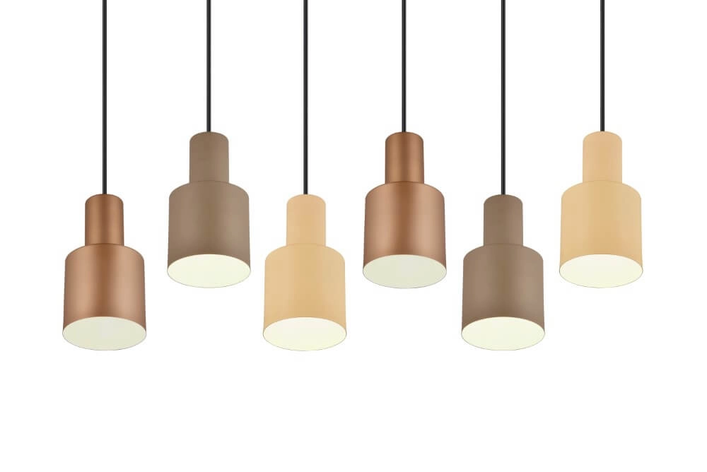 Lampe suspendue design Agudo 6 lumières Trio 4017807574623