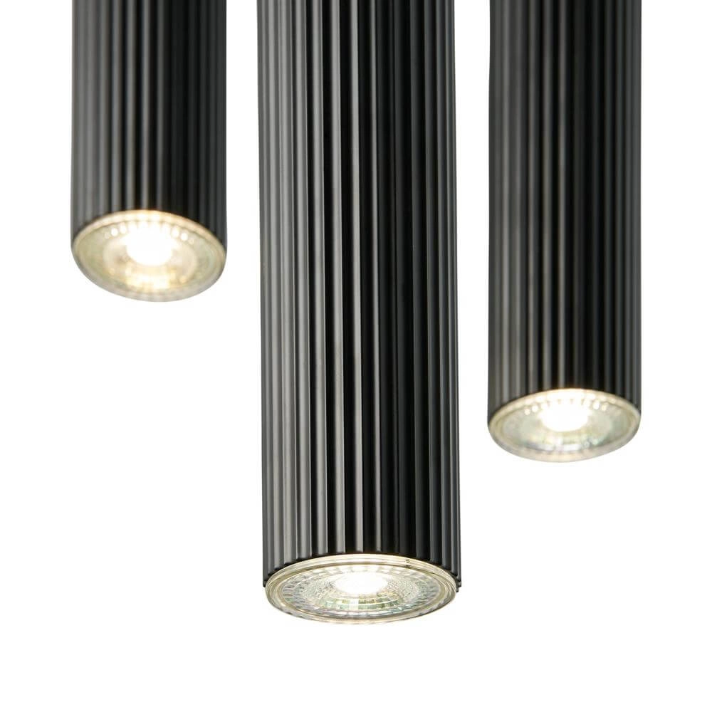 Suspension design Vico noir 3 lumières Nordlux 5704924018381