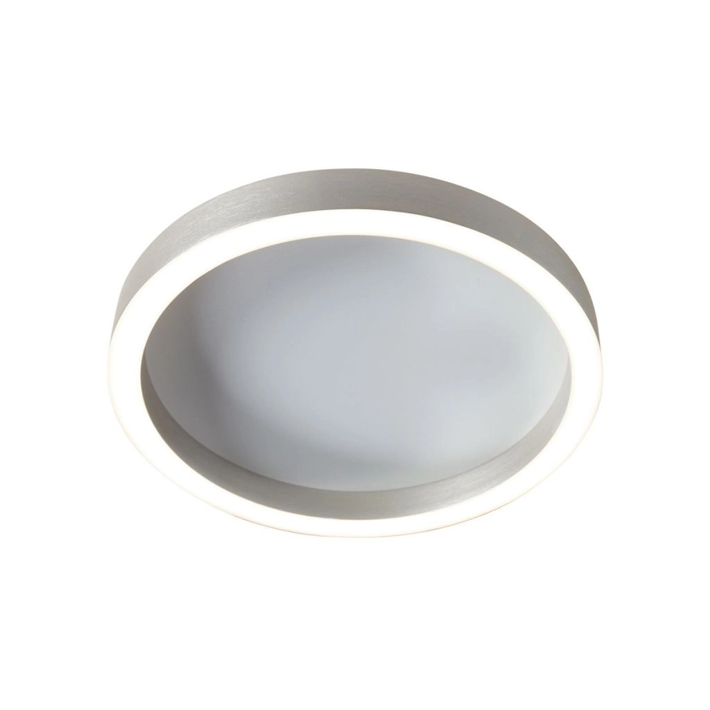 Lampe de plafond à design Ringlux Métal brossé Ø 30cm Steinhauer 8712746180916