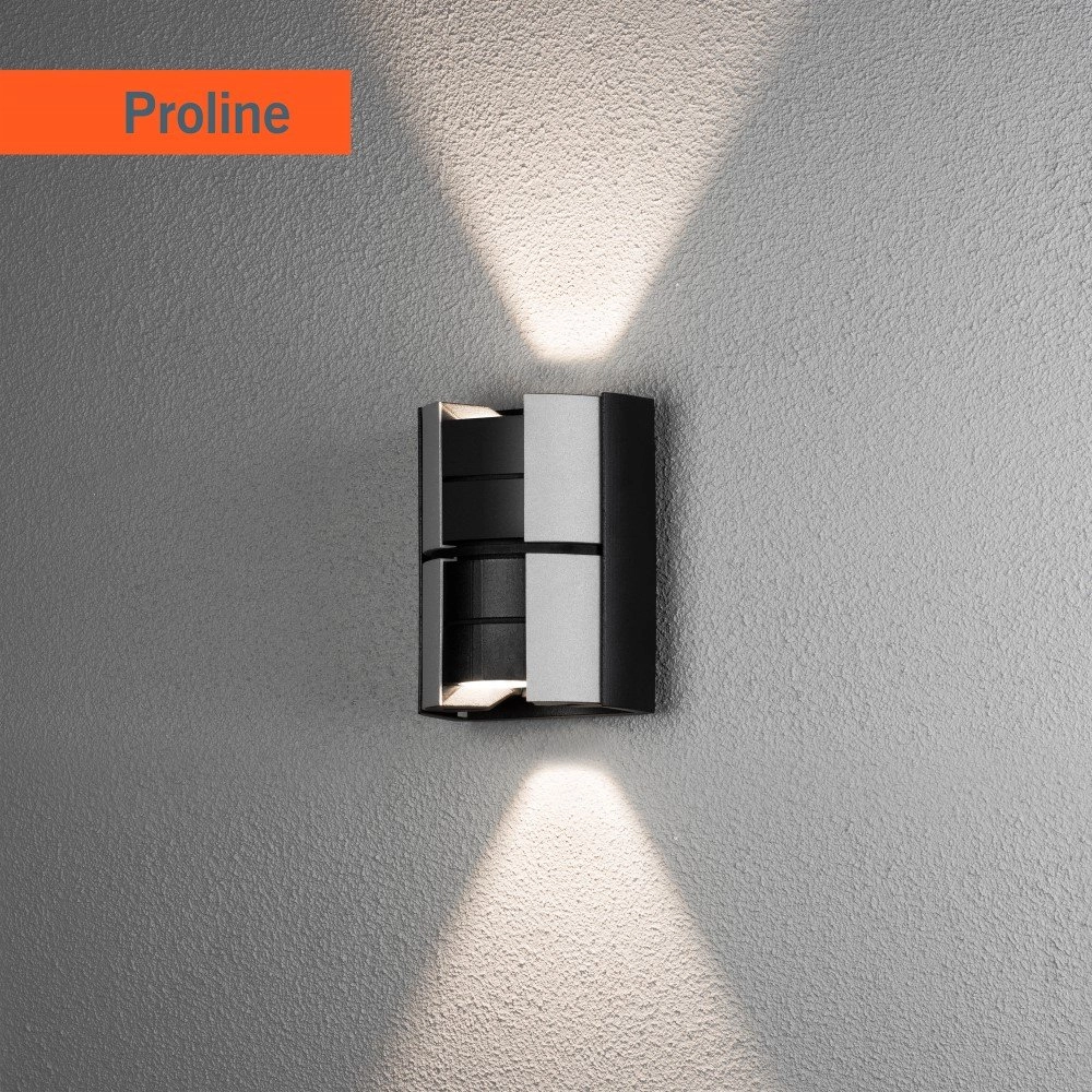 LED lampe d'extérieur Vidar Haut Bas KonstSmide 7318304257536