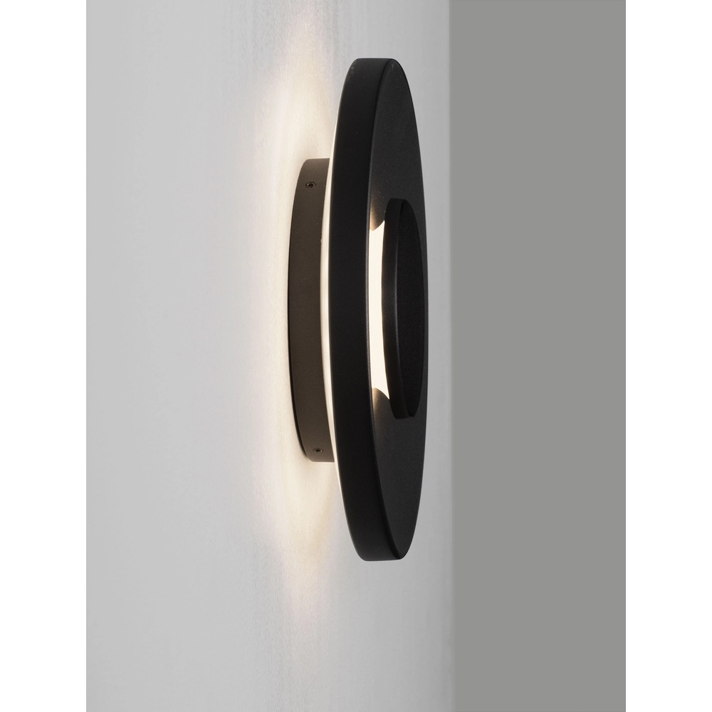 Applique murale ronde Cico noir Lyora 5212017478986