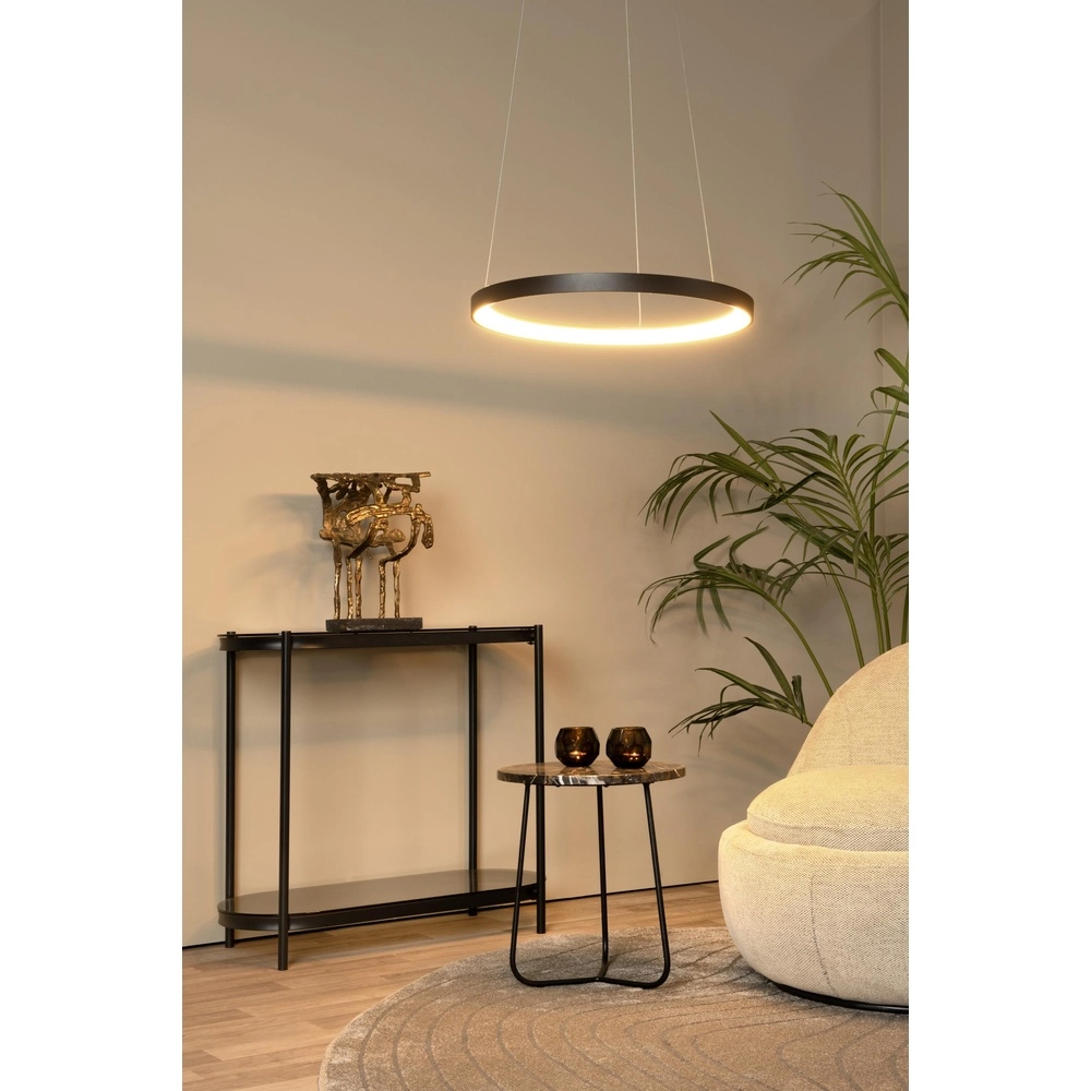 Lampe suspendue Vidal Ø 58 cm noir Lucide 5411212460912