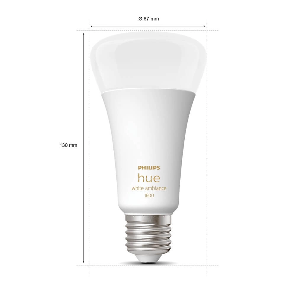 Hue - E27 - 13W - White and Color Philips 8719514288195