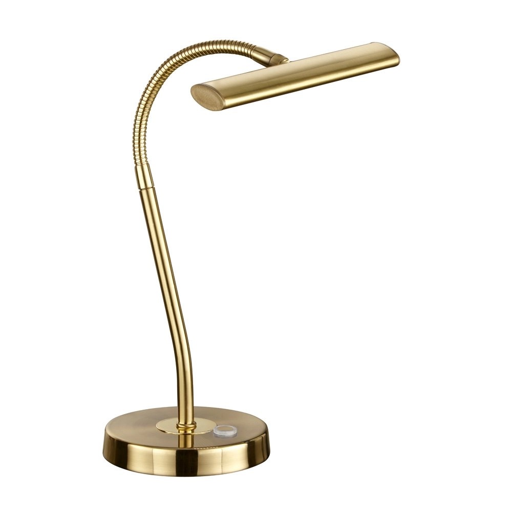 Lampe de lecture led Curtis laiton mat Lampe de lecture led Curtis laiton mat