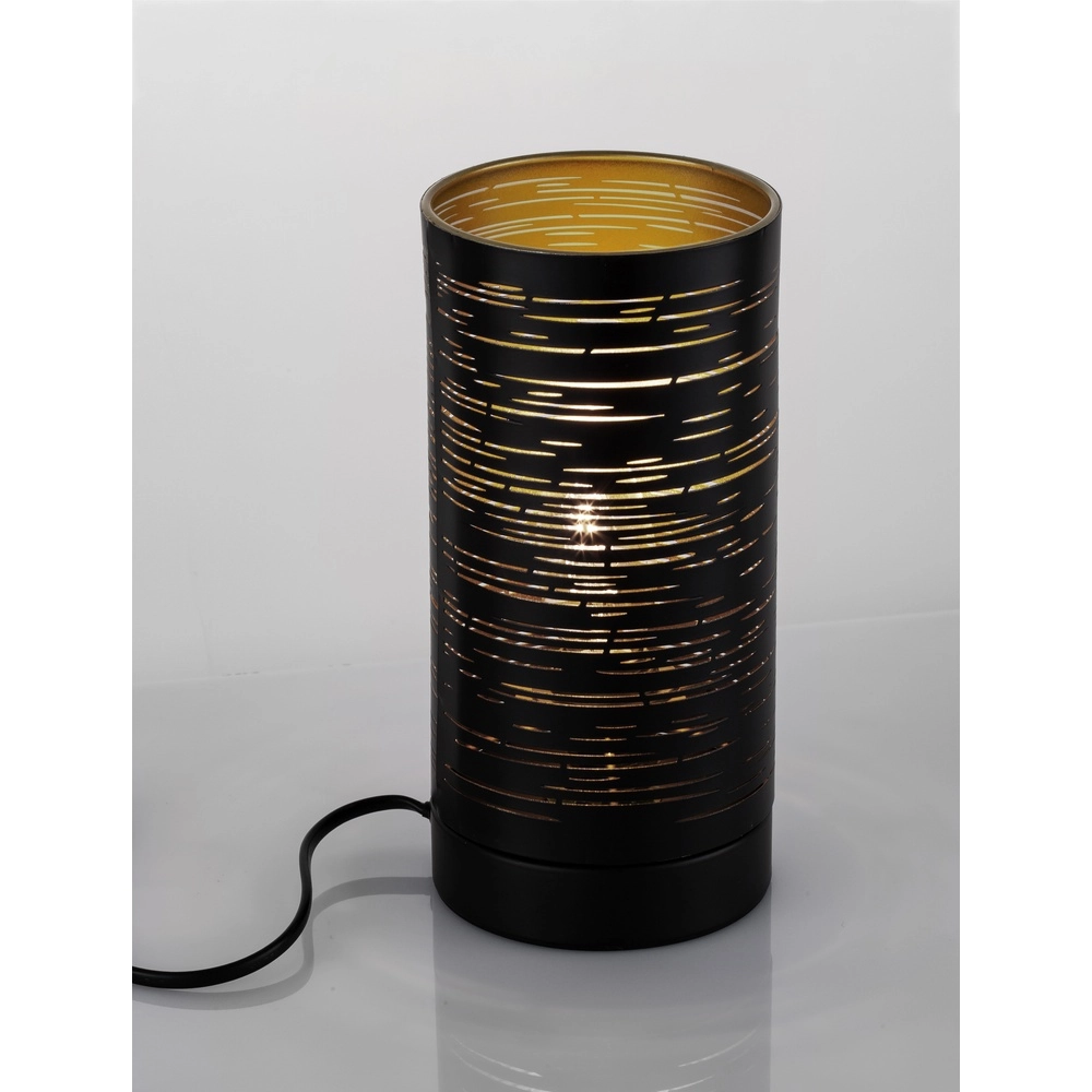 Lampe de table Zane noir Lyora 5212017432438