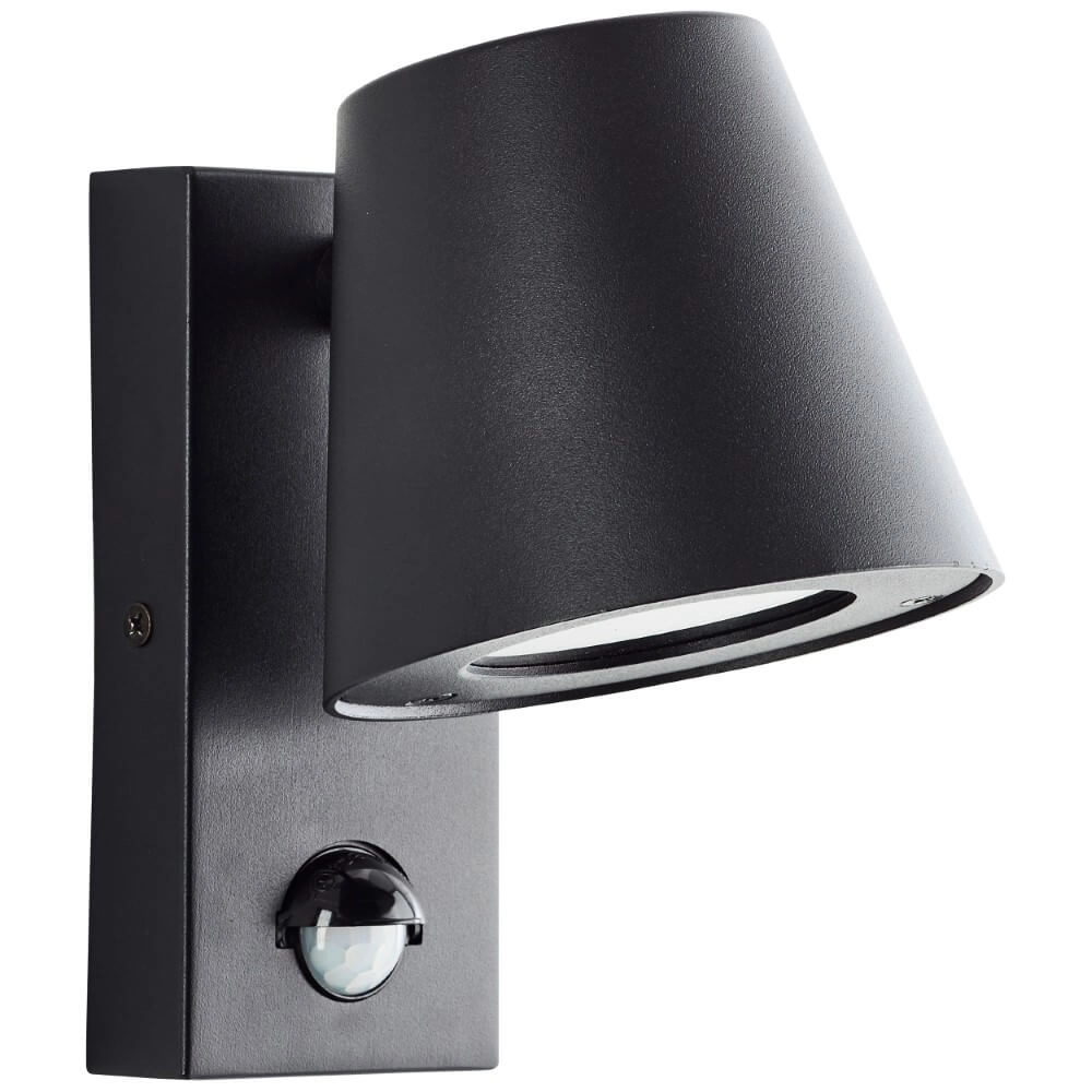 Applique noire Bari avec capteur Brilliant 4004353435782
