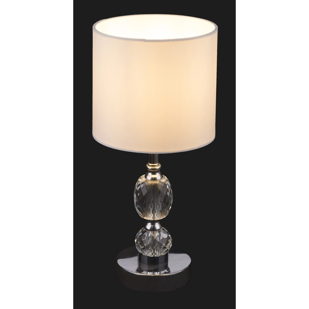 Lampe de table classique Bronn Chrome 47cm Globo 9007371382361