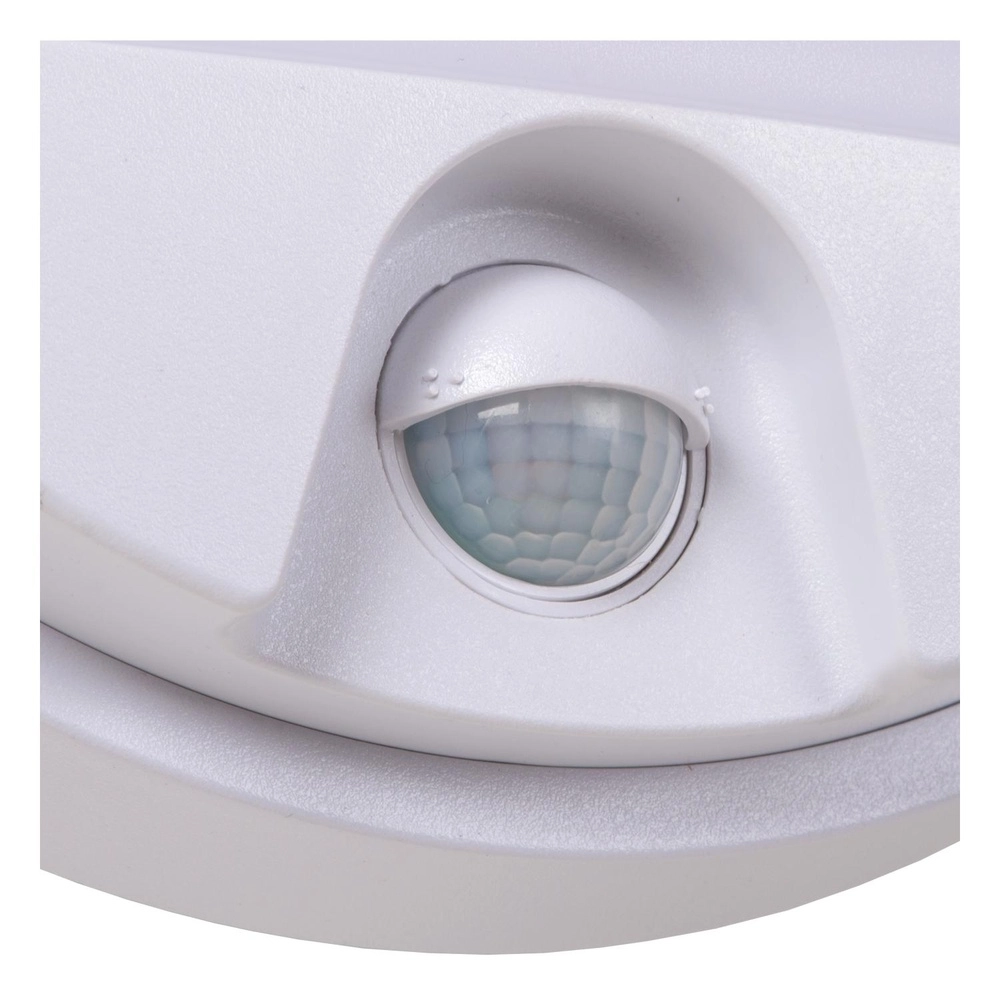 Lampe murale élégante Hups Ir Ø 21cm blanc avec capteur Lucide 5411212221582