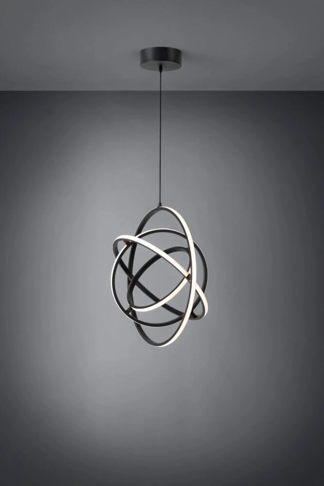 Lampe suspendue noire Retornio Ø 58 cm Stars of Light 9002759398934