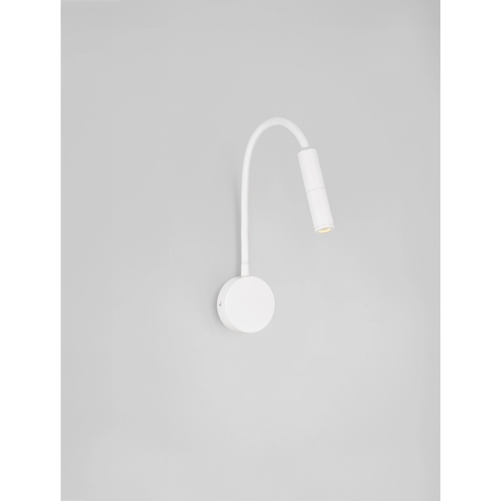 Lampe de chevet Sonica blanc