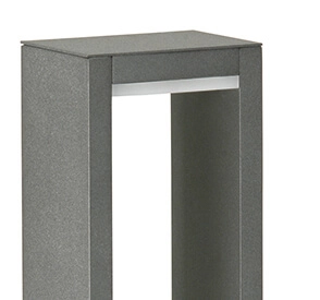 Éclairage de jardin LED Padestal anthracite Albert 4007235222425