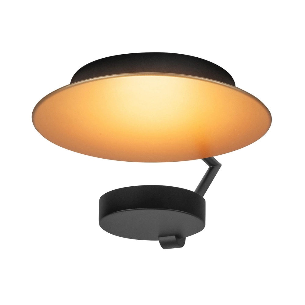 Plafonnier design Goldy noir Ø 25cm Plafonnier design Goldy noir Ø 25cm