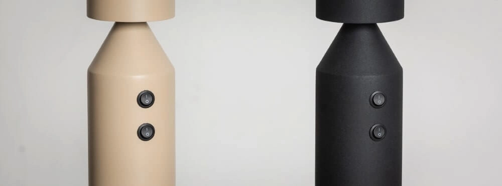 Lampe de table crème Pencil Ø 8 cm ETH 8720195305132