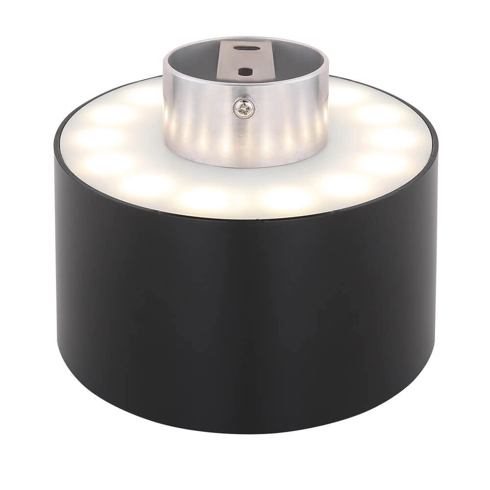 Plafonnier Jenny noir Ø 14cm Globo 9007371408146