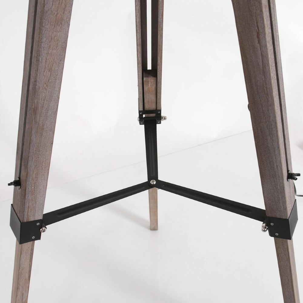 Lampe de table trépied Triek capuche blanche Steinhauer 8712746152395