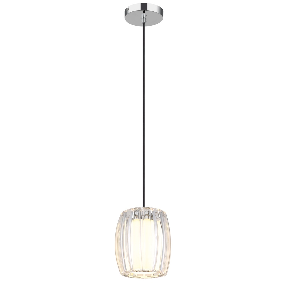 Lampe suspendue Maribel Chrome