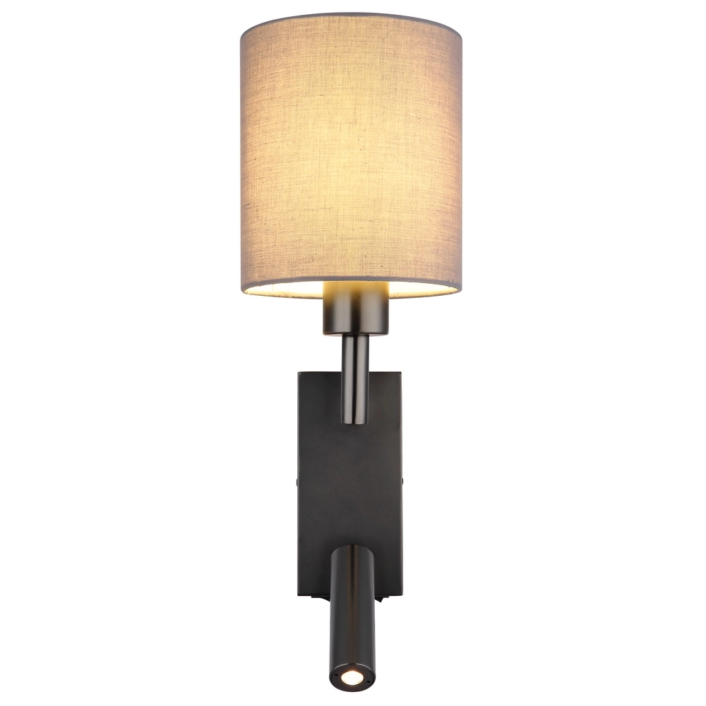Lampe de chevet Zamora noir avec un bonnet Globo 9007371572892
