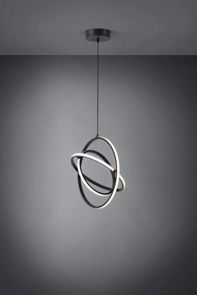 Lampe suspendue noire Retornio Ø 50 cm Stars of Light 9002759398927
