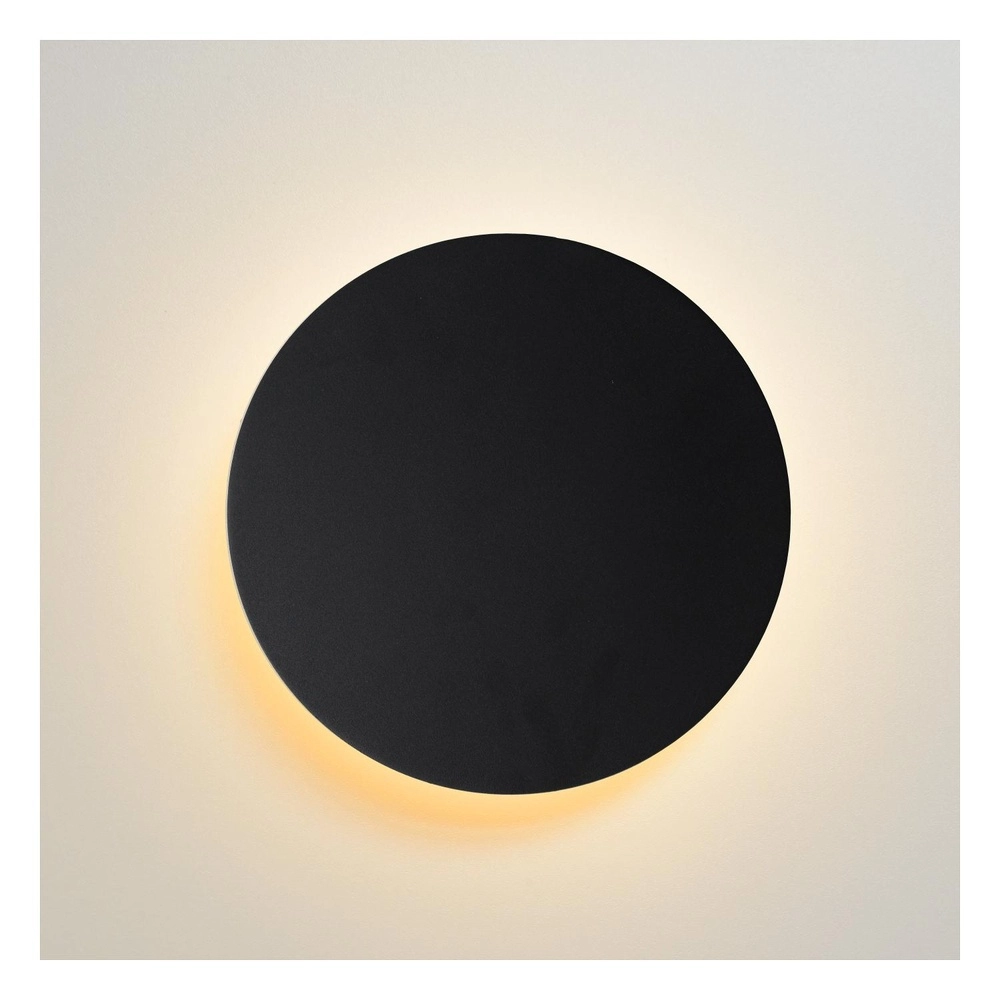 Lampe murale de conception Eklyps Led Ø 15 cm de noir Lucide 5411212460684