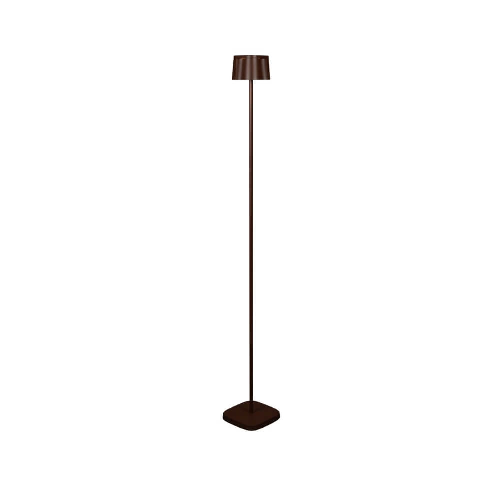 Lampadaire marron rouille Nice pour l'extérieur