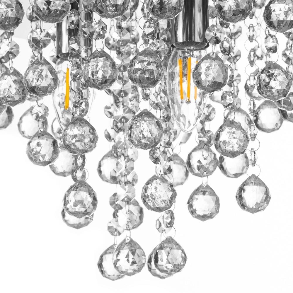 Lustre de plafond London chrome Ø 38cm Globo 9007371516575