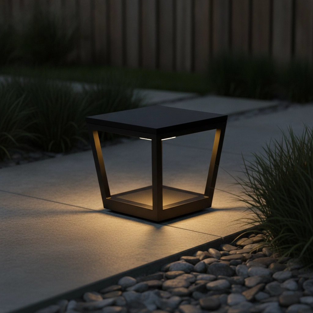 Lampe solaire Cuppa anthracite