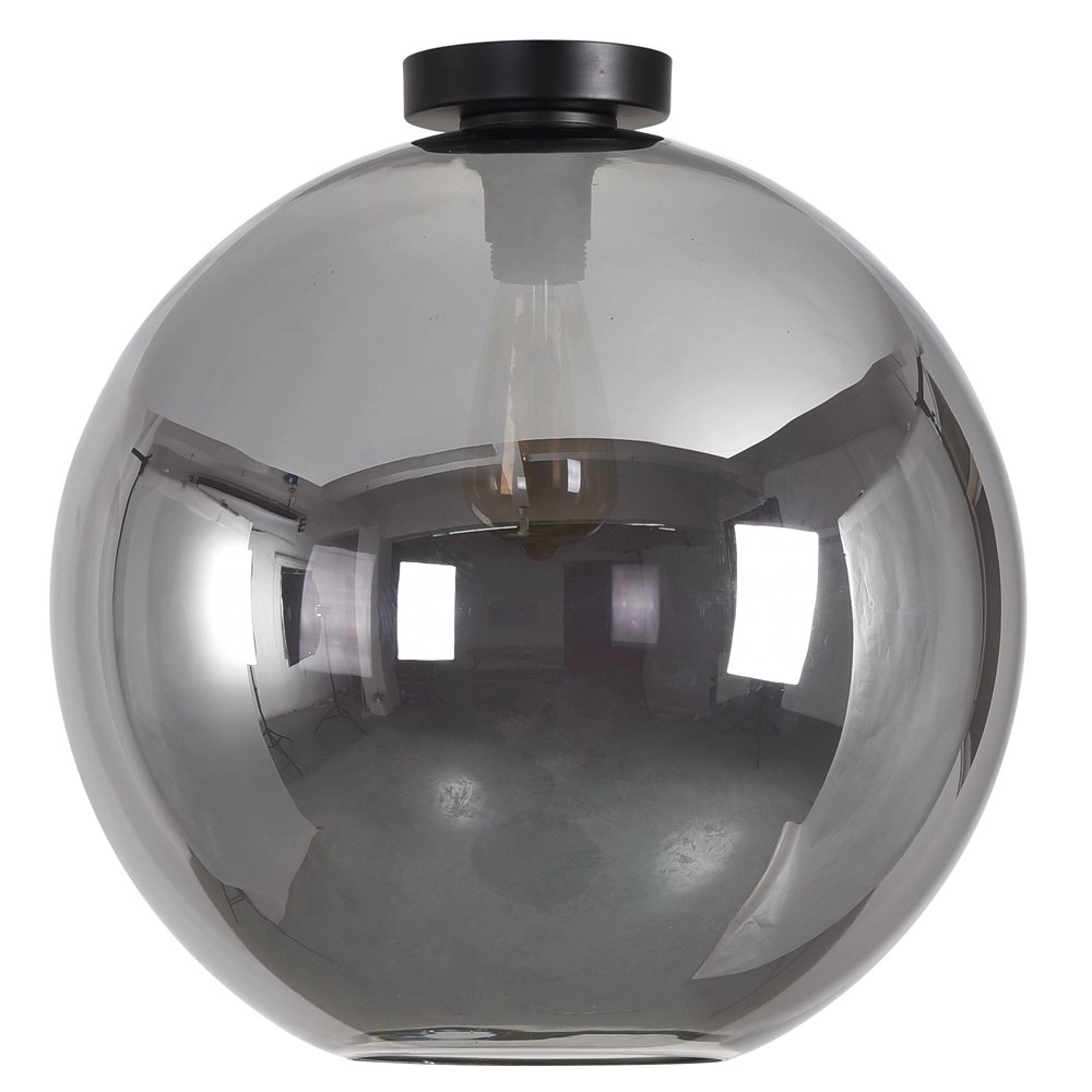 Plafonnier Marino-40 avec verre fumé Ø 40cm Artdelight 8719831735860