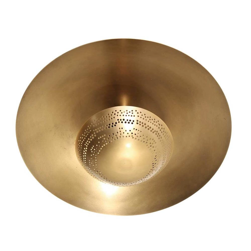 Plafonnier rond Brass bronze Steinhauer 8712746171662