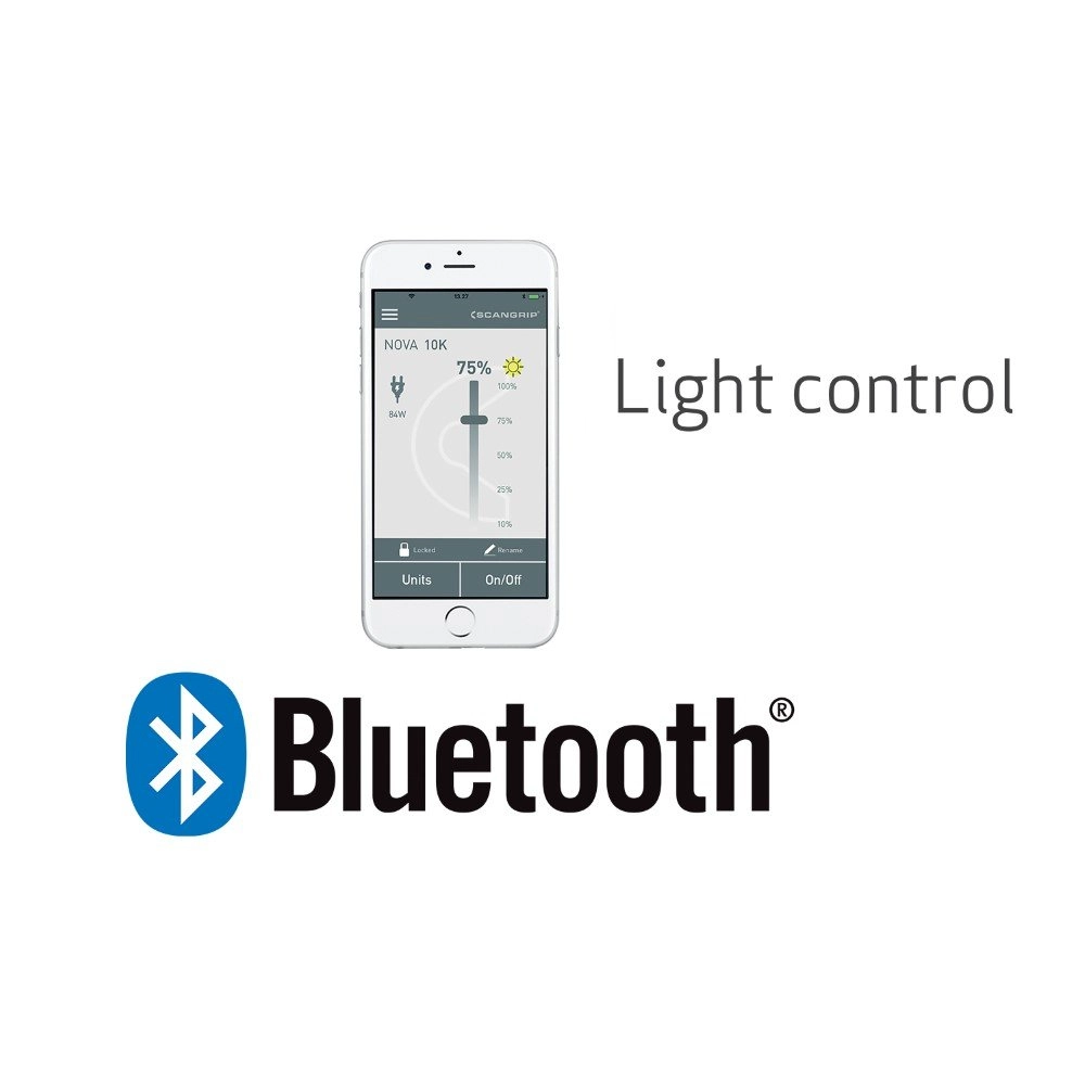 Lampe de travail Nova 12K dimmable Scangrip 5708997354445