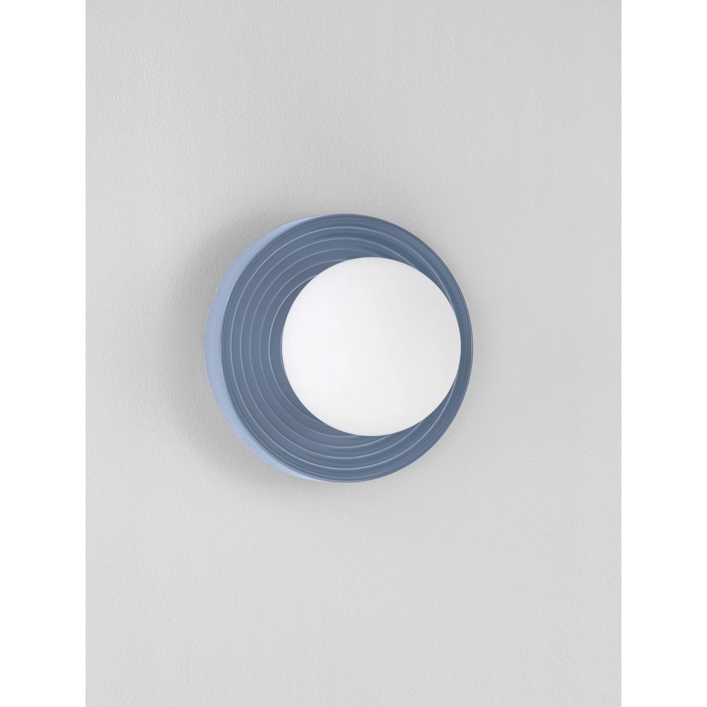 Applique murale Orbique bleu clair Ø 22cm Lyora 5212017483867