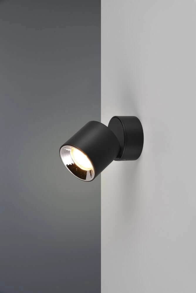 Plafonnier Guayana noir Trio 4017807573930