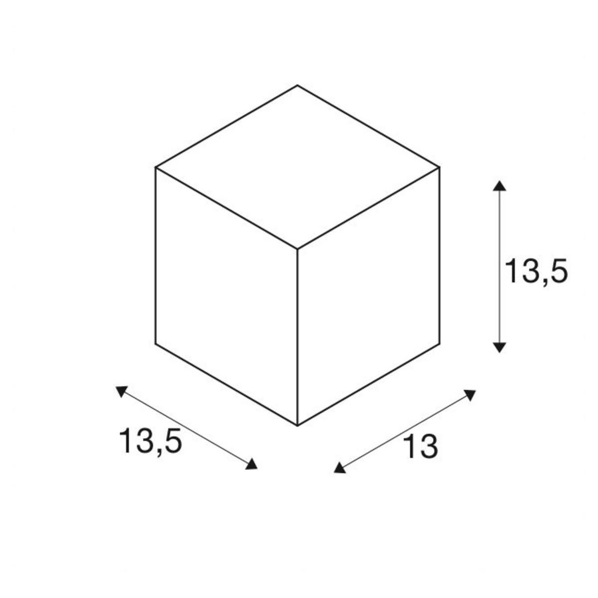 Spot de plafond et mural Big Theo Wall Out SLV 4024163100458