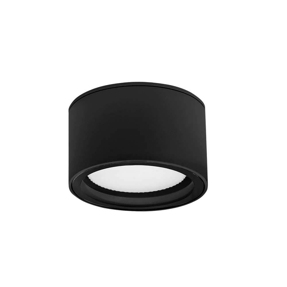 Plafonnier rond Focus Ø 10cm anthracite