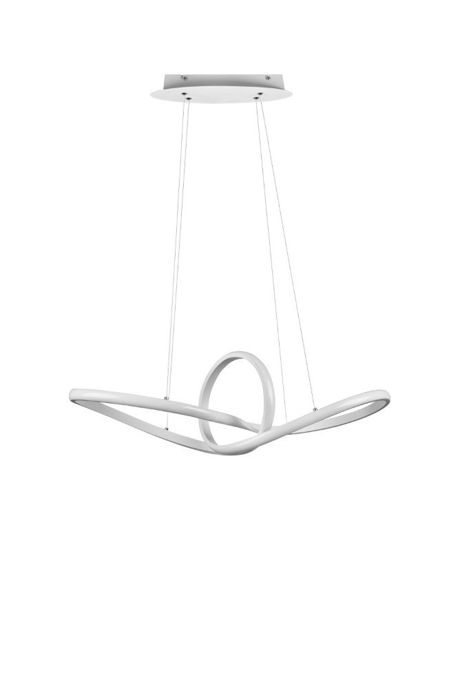 Lampe à suspension Sansa blanc Trio 4017807488715