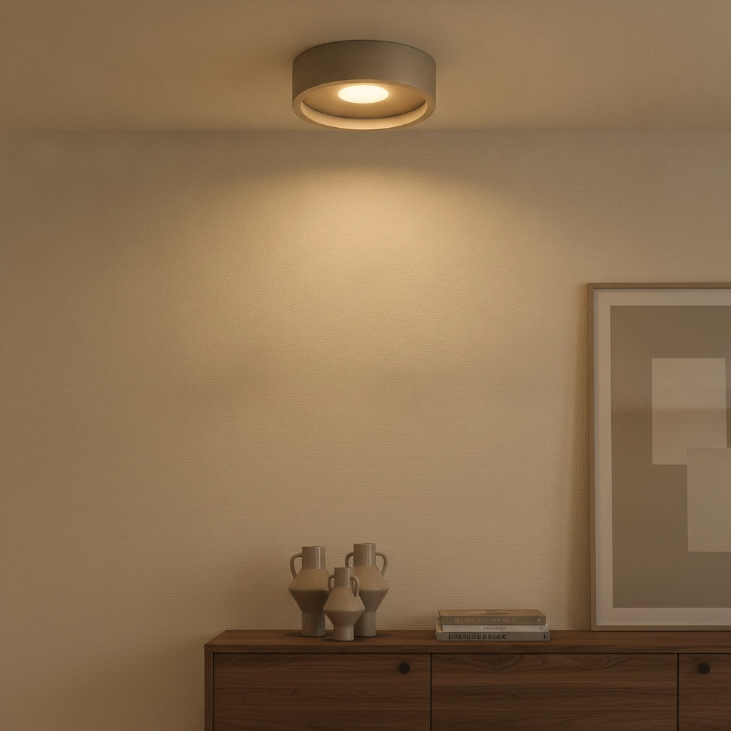 Spot de plafond led Orlando champagne