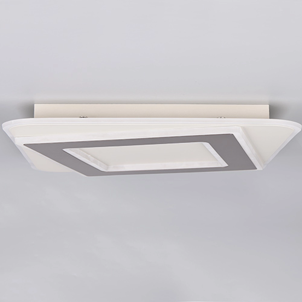 Lampe de plafond Yomi marron moka carré Trio 4017807704273