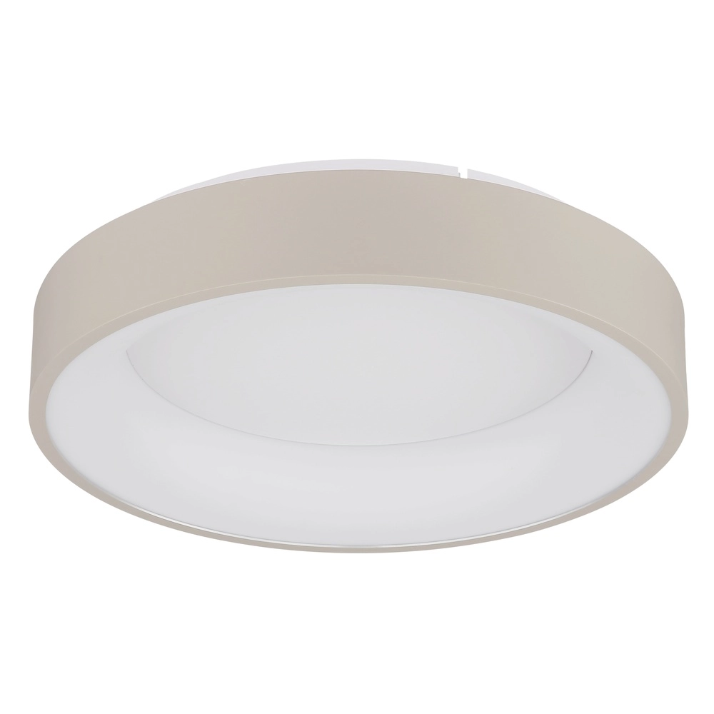 Plafonnier moderne Gallegos brun sable Ø 38cm Globo 9007371578955