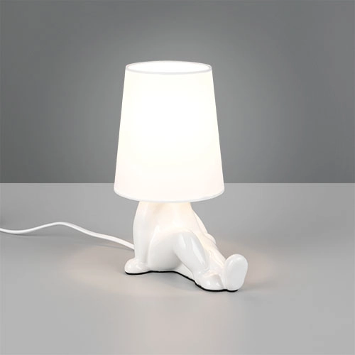 Lampe de table Huma Blanc