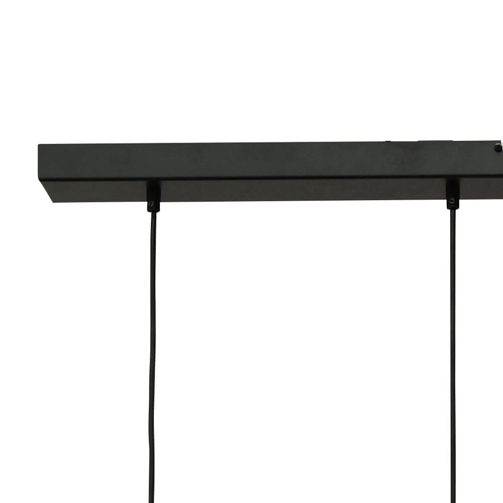 Lampe à suspension noire et dorée Bounty Curiosa 5 lumières Masterlight 8718121256016