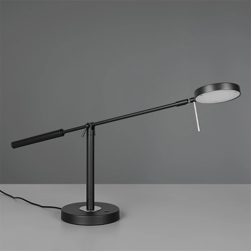 Lampe de bureau Monza Noir Trio 4017807693256