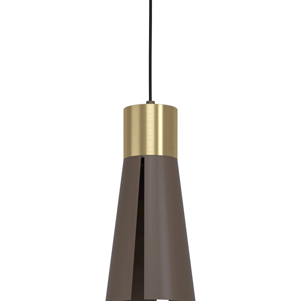 Lampe à suspension moka Losalomas Ø 13,5 cm